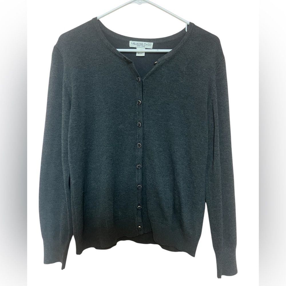Melrose Chic New York & Women's Gray Sweater